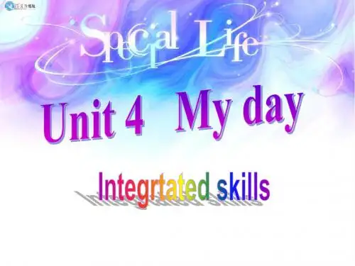 7A unit 4 My day integrated skills