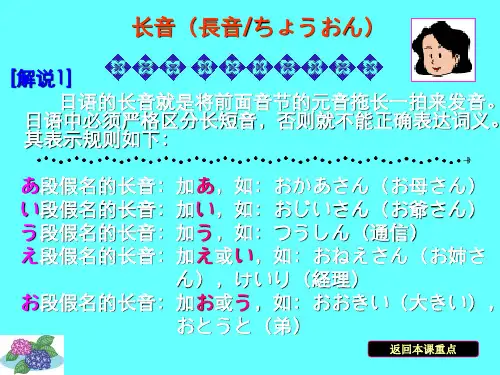 长音と促音
