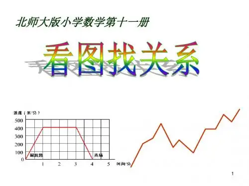 六年级上册数学课件-数学好玩 看图找关系 ｜北师大版(2014秋) (共18张PPT)