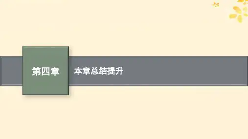 新教材高中数学第四章对数运算与对数函数本章总结提升课件北师大版必修第一册