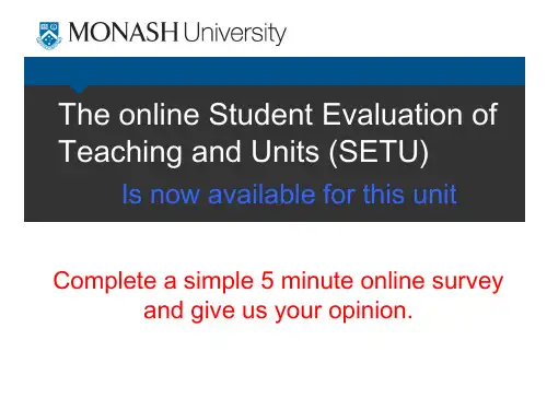 Teaching evaluation