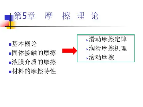 摩擦理论