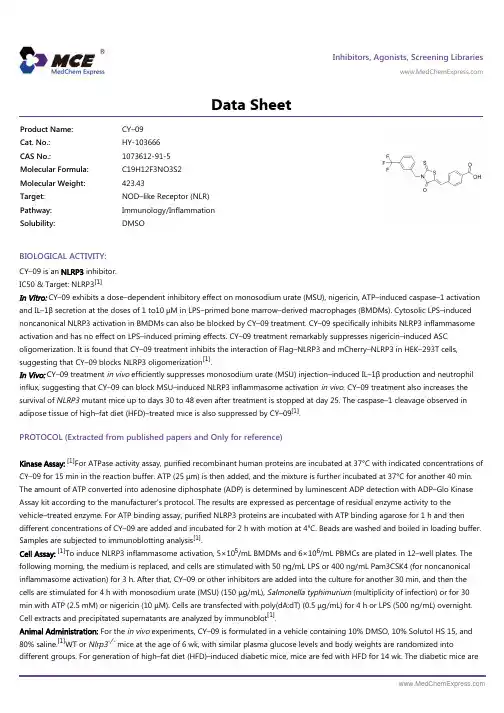 CY-09_DataSheet_MedChemExpress