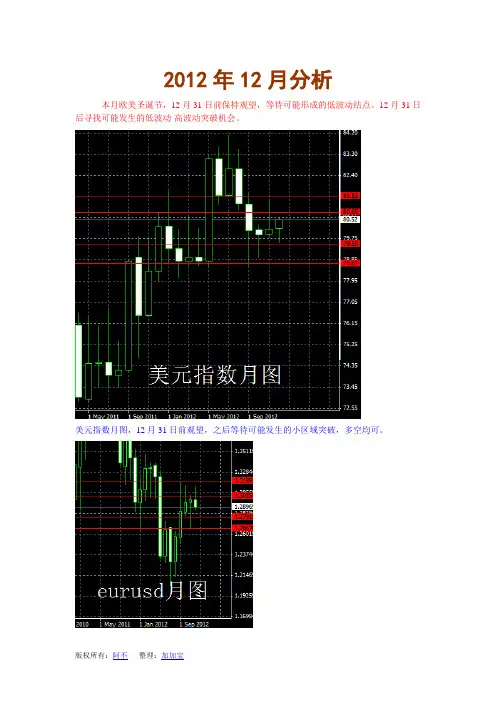 阿不2012年12月分析