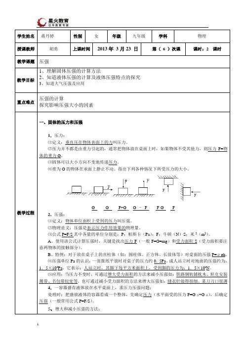 压强