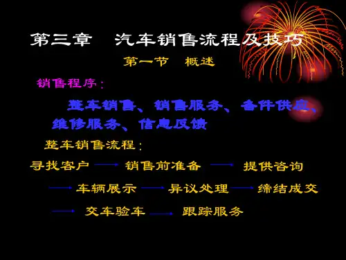 3汽车销售技巧