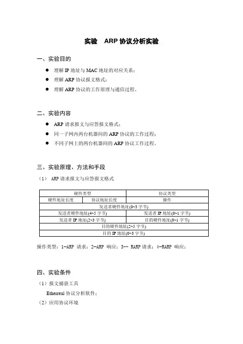 抓包实验