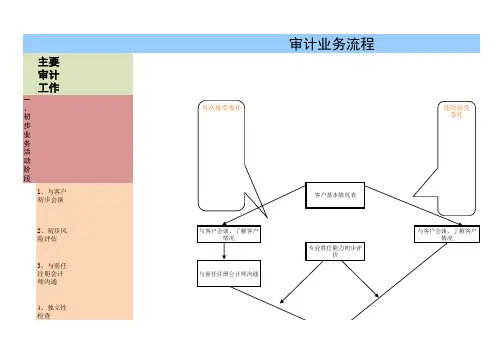 审计业务流程图
