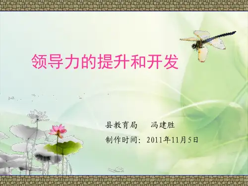 领导力的开发和提升