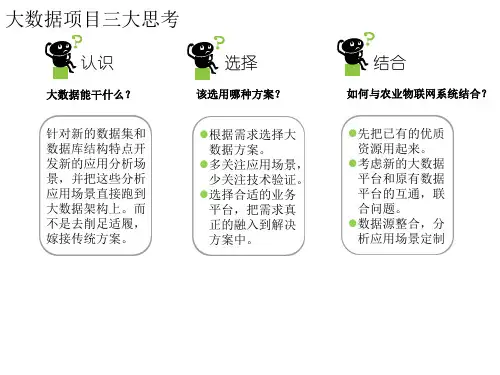 农业大数据建设方案