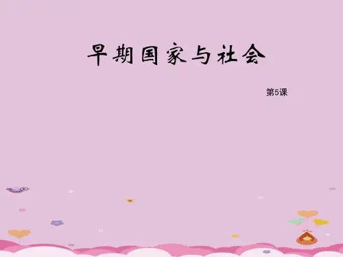 早期国家与社会ppt10 北师大版优秀课件
