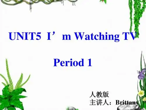 unit5 I'M WATCHING1
