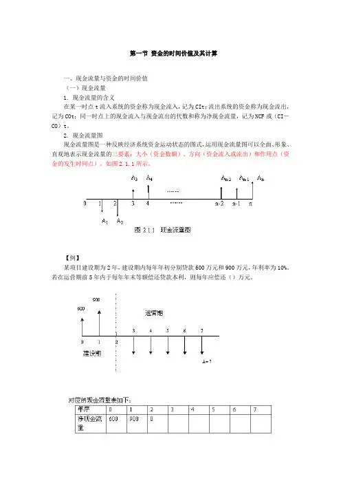 第一节 现金流量习题