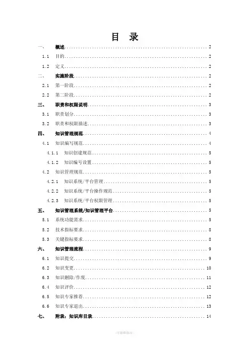知识管理体系 3