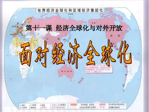 经济全球化与对外开放新汇编PPT课件