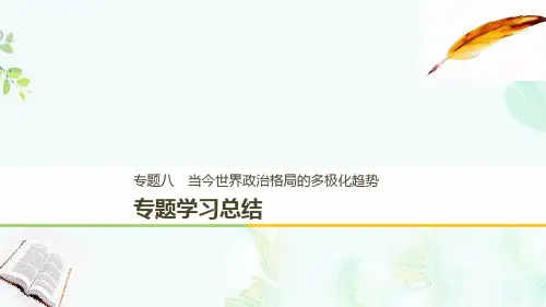 浙江专用版2018_2019高中历史专题八解放人类的阳光大道专题学习总结课件人民版必修1ppt版本