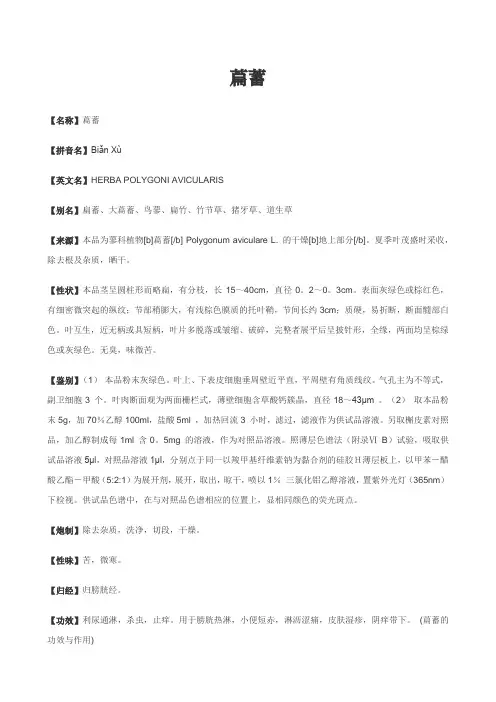 扁蓄