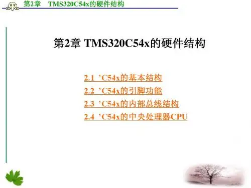 第2章__TMS320C54x的硬件结构