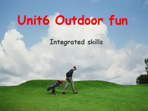 牛津译林英语 七年级下册Unit6Integrated skills(共29张PPT)