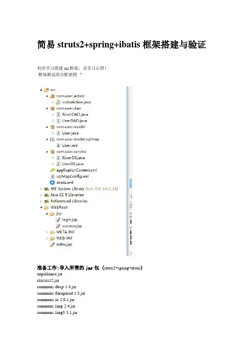 简易SSI框架搭建与验证