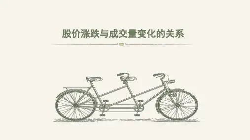 股价涨跌与成交量变化的关系