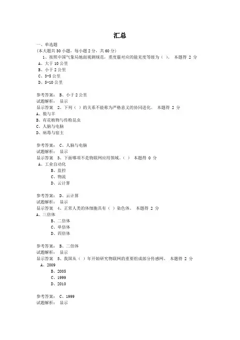 2016年专技人员公需科目培训(专业技术人员知识创造与经营考试)解析