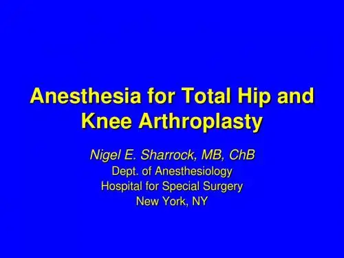 Anesthesia-for-Total-Hip-and-Knee