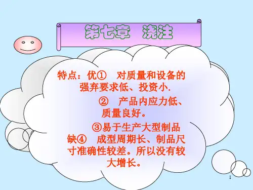 第七章 浇注