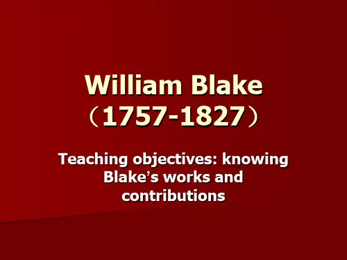 William Blake (1757-1827)