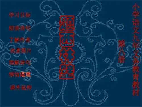题西林壁》1 (1)PPT课件
