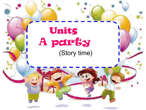 六年级英语下册课件-Unit 5 A party(Story time)(117)-译林版
