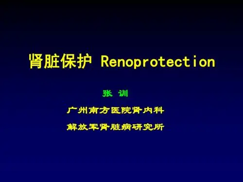 (教学)肾脏保护[1]