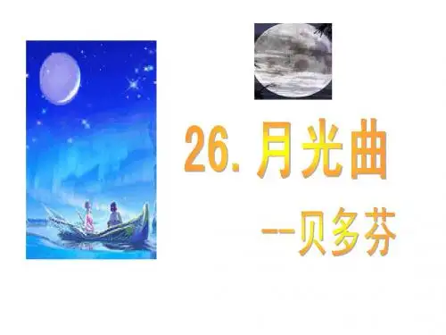 26月光曲(很好用)