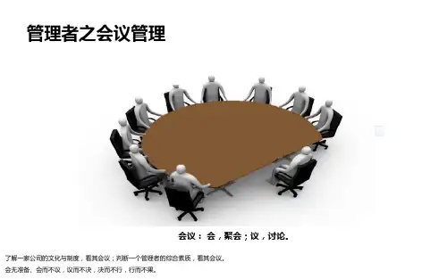 高效会议管理