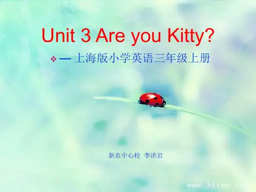 Areyoukitty课件