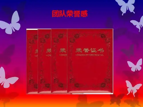 团队的灵魂荣誉感