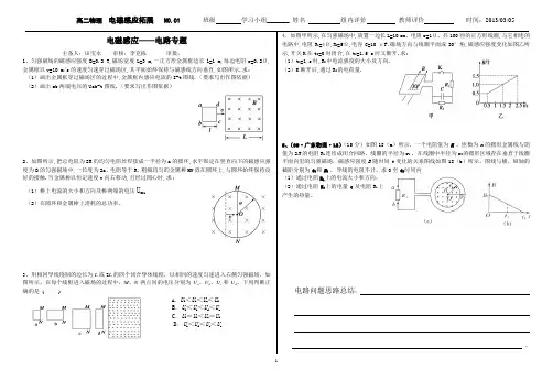 电磁感应——电路专题