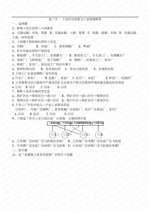 工业区位因素
