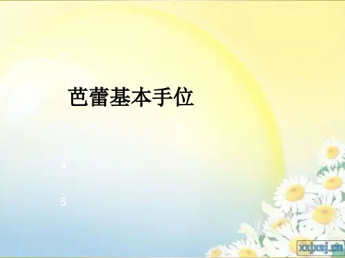 芭蕾基本功训练