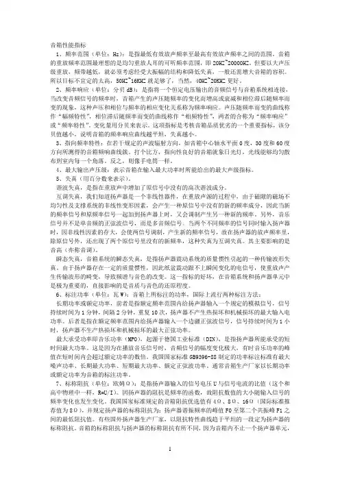 频率范围