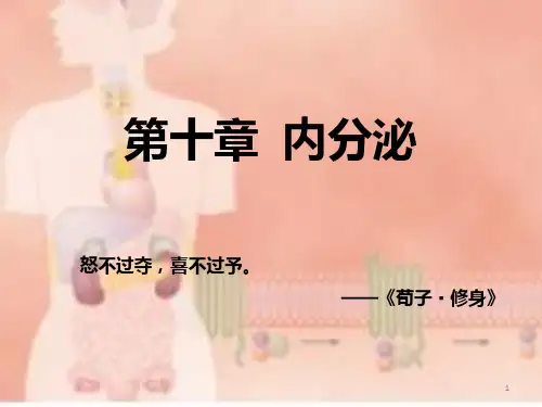 生理学版内分泌临床医学人卫版PPT课件