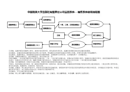 编务使用流程图