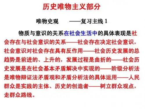 历史唯物主义2012