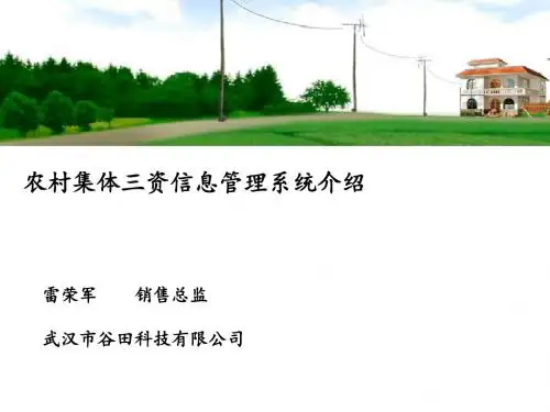 农村三资管理管理
