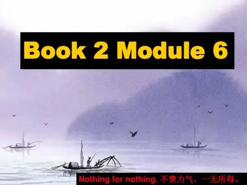 【最新】高一英语外研版必修2《Module 6 Films and TV Programmes》课件1