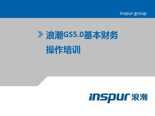 GS基本财务操作