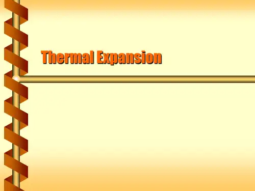 Thermal Expansion