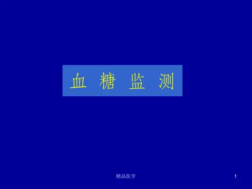 《血糖监测》PPT课件
