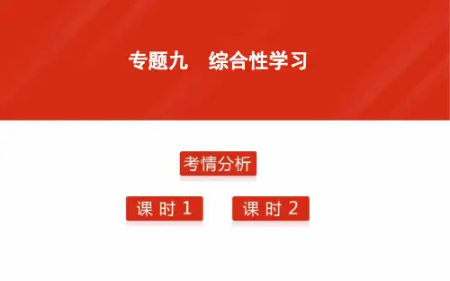 中考语文综合性学习复习
