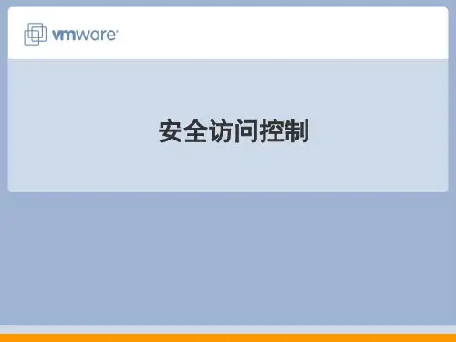虚拟机 安全访问控制